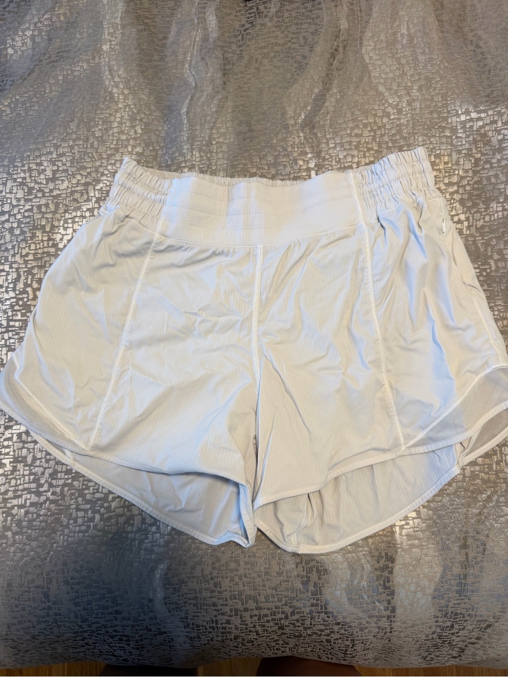 lululemon athletica White Women's Athletic Running Shorts